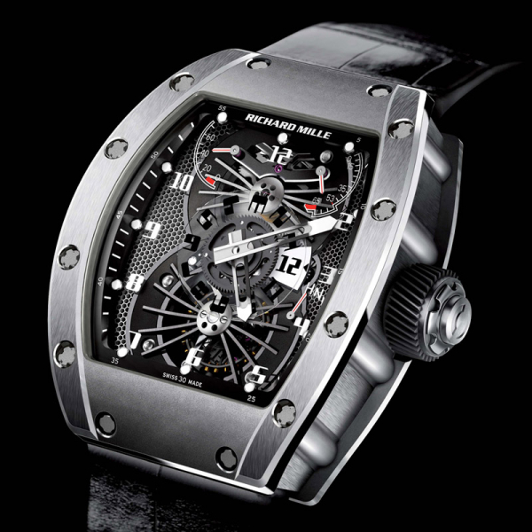 Replica Richard Mille RM 022 Or Blanc Watch